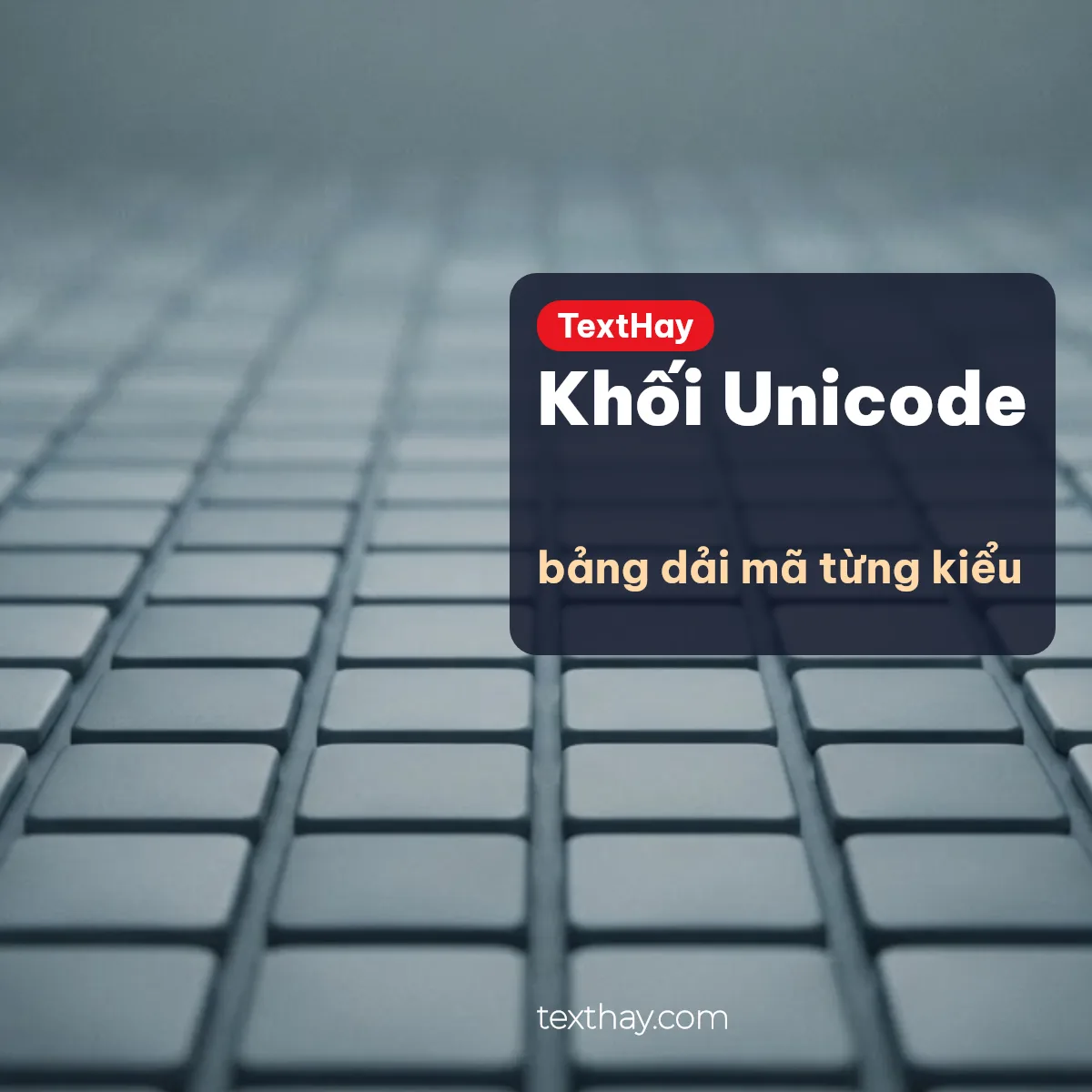 Bảng khối Unicode dùng cho chữ kiểu game