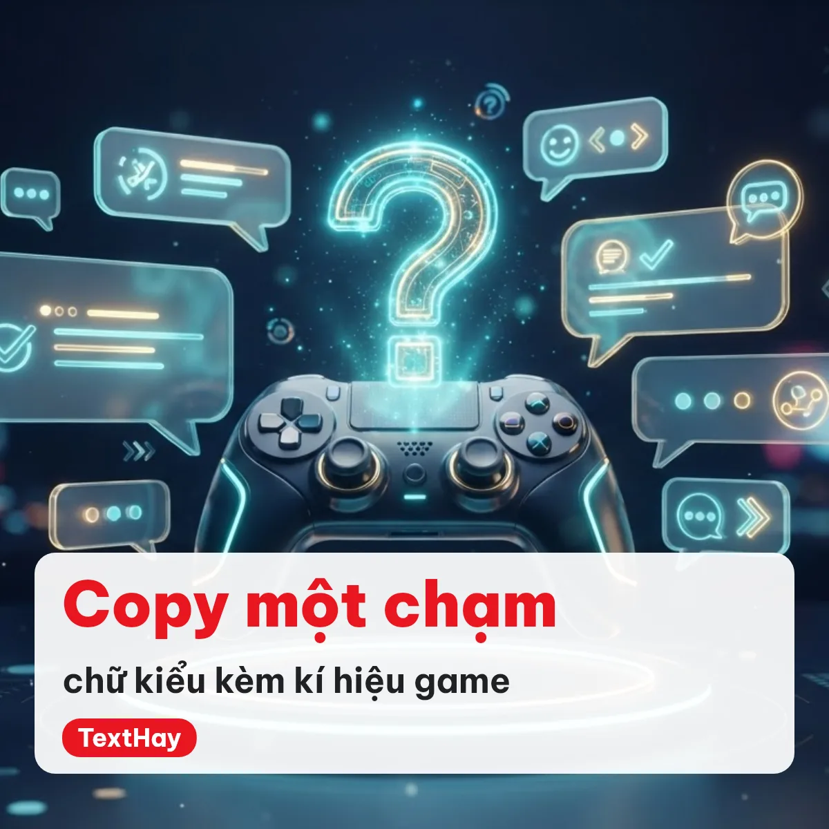 Copy chữ kiểu game kèm kí hiệu và dán vào tên