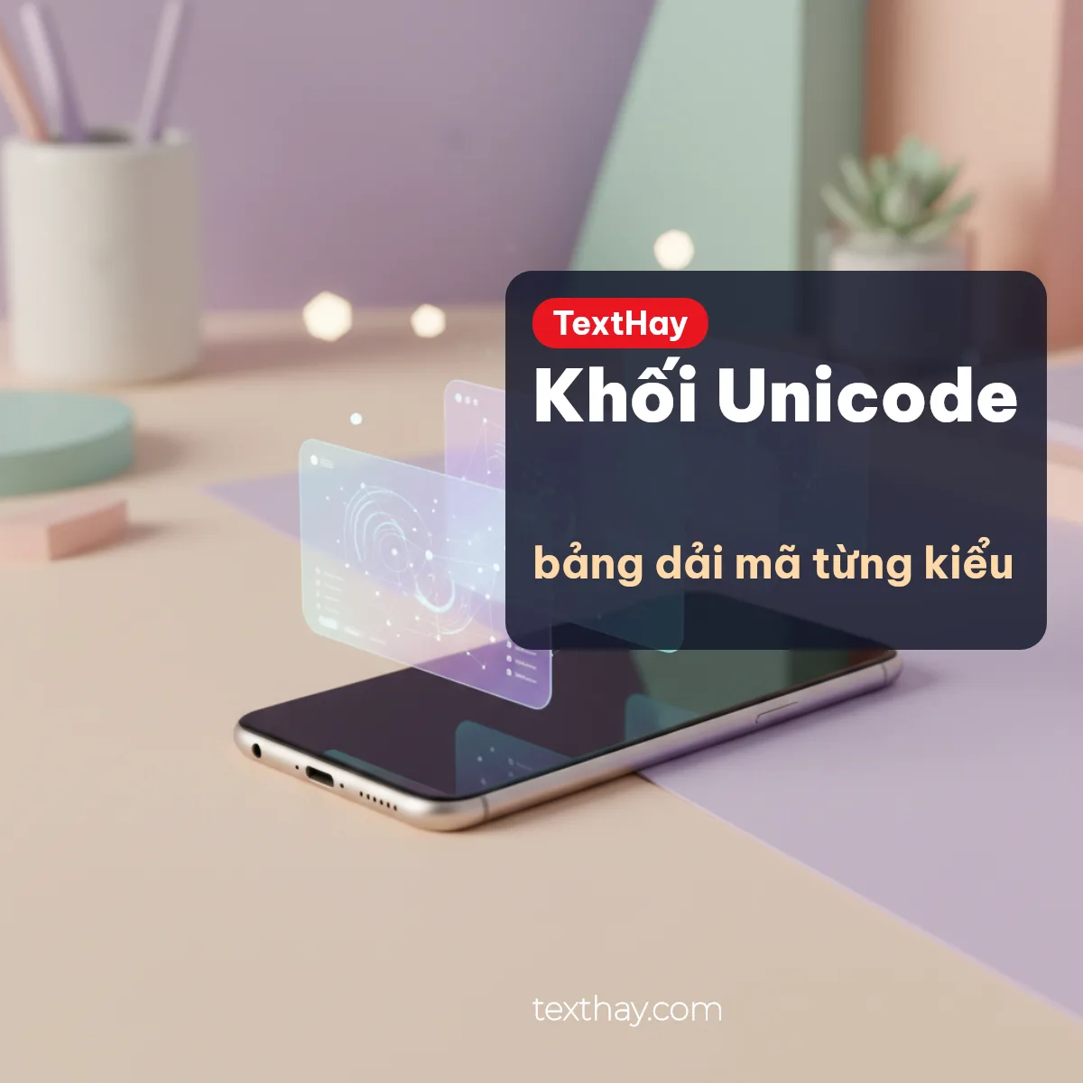 Bảng khối Unicode dùng cho chữ kiểu kí hiệu
